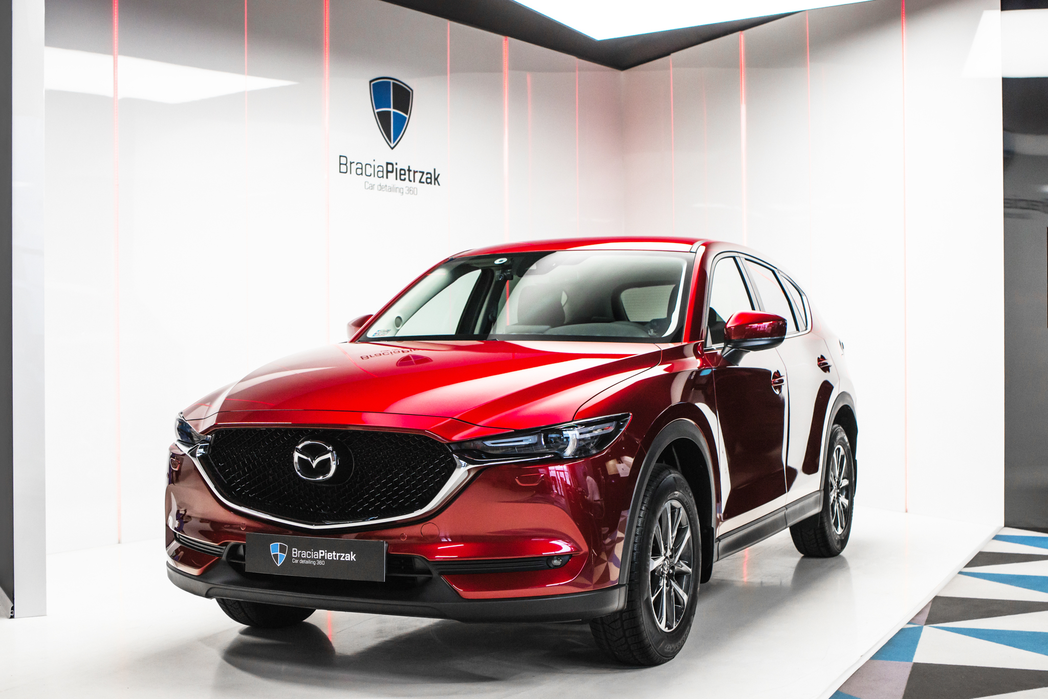 Mazda CX5 powłoka ceramiczna lakieru i przedniej szyby