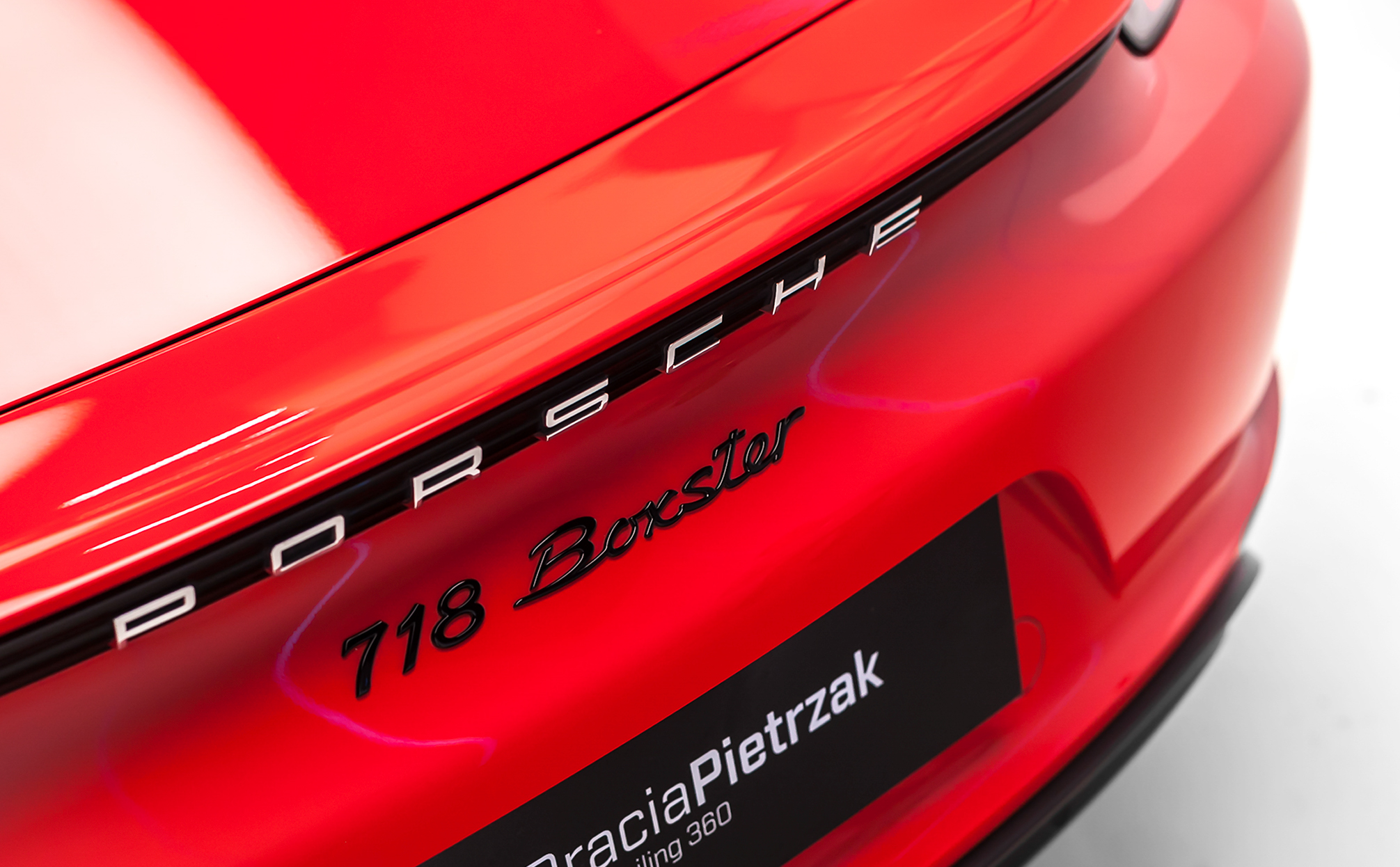 Porsche 718 Boxster renowacja lakieru, powłoka
