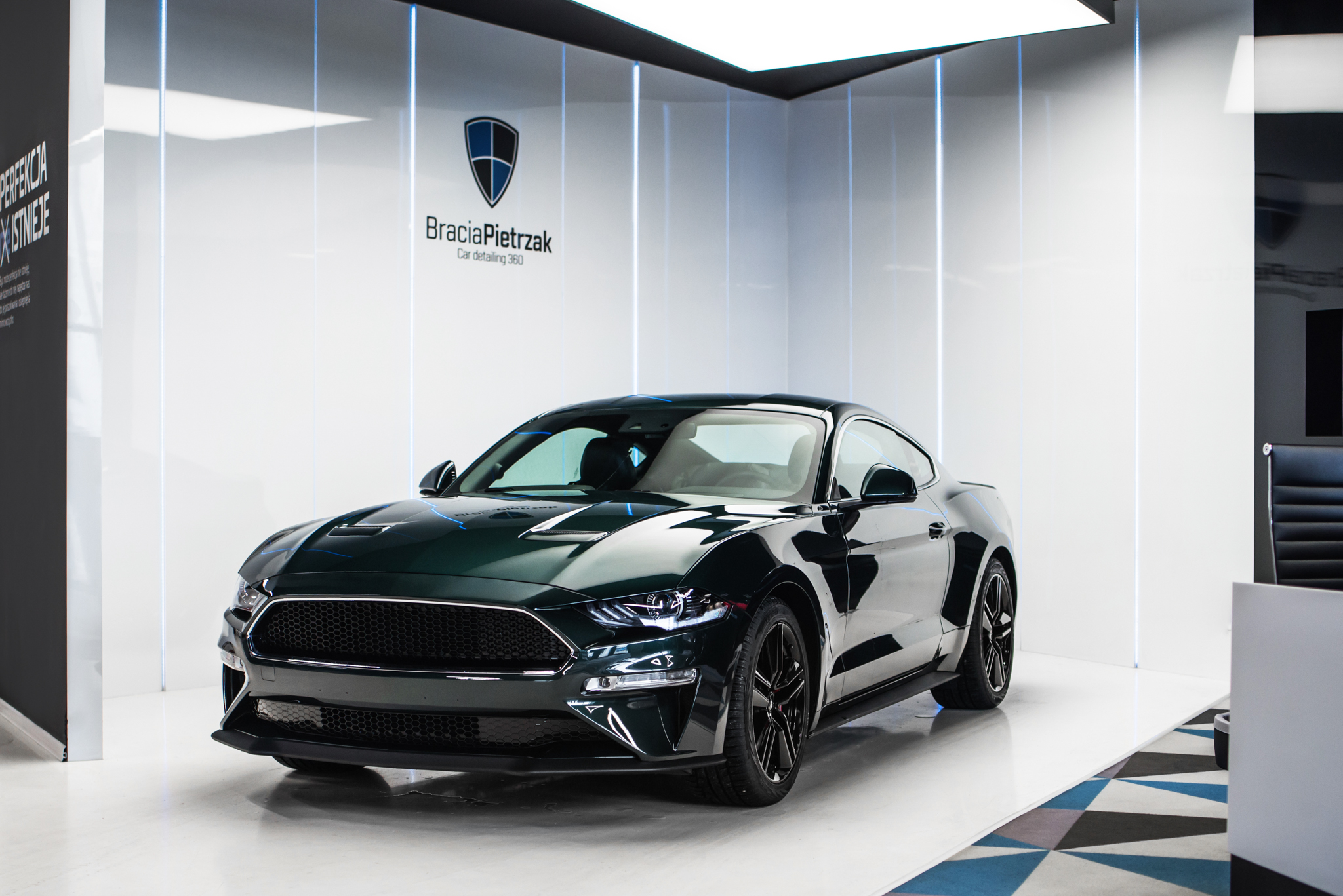 Ford Mustang BULLITT powłoka ceramiczna, folia ochronna